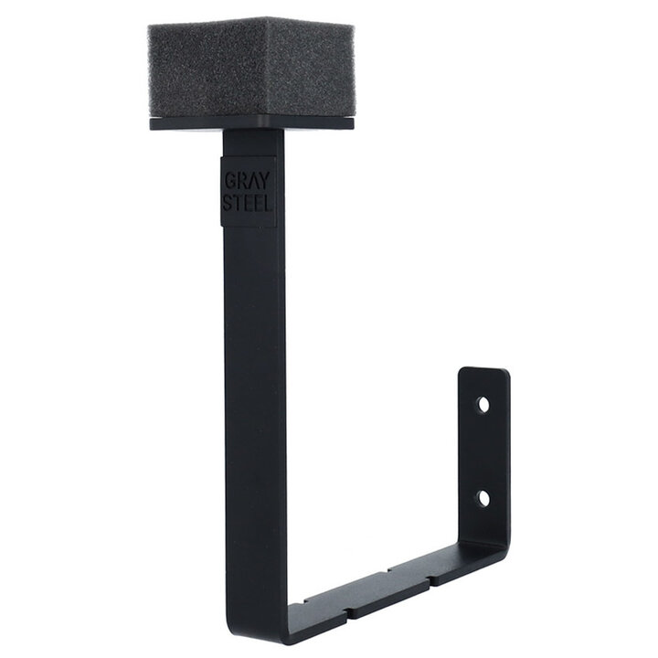 Gray Steel X3 Helmet & Gear wall mount Matt Black