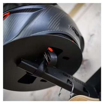 Gray Steel X5 Helmet & Gear Wall Mount