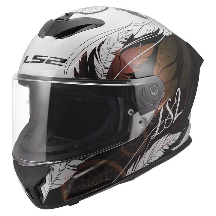 LS2 FF820 Rapid III Boho White Black Pink