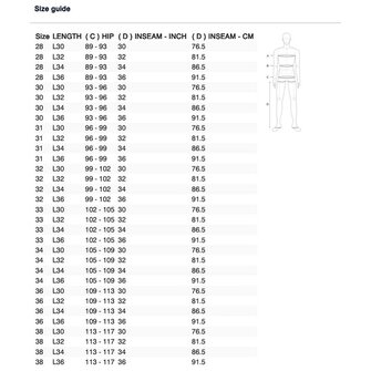 Rev'it Samples Jeans Cargo Tristan Tapered