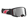 Black Red Mirror Silver