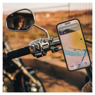 SP Connect SP Moto Mount 3D 1 1/2' Chrome