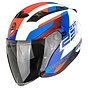 Gloss white-blue-red
