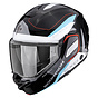 Gloss black-white-blue