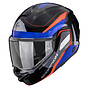 Gloss black-red-blue