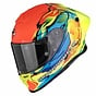 Gloss neon red-blue-yellow