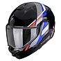 Gloss black-blue-red