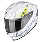 Gloss white-silver-neon yellow