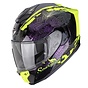 Gloss black-neon yellow-chameleon