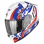 Gloss white-blue-red