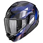 Gloss black-silver-blue