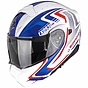 Gloss white-red-blue