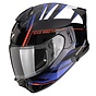 Gloss black-blue-white