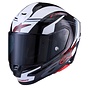 Gloss black-white-red