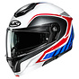 Gloss white-blue