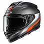 Matt black-orange