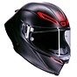 Matt carbon-black-red
