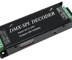 DMX a SPI Decoder (Digital LED Strip Pixel)