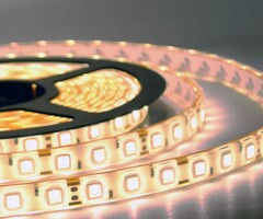Striscia LED Impermeabile 5050 60 LED/m Bianco caldo - per 50cm