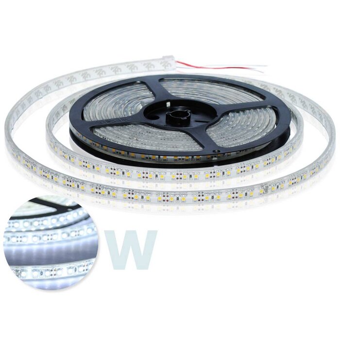 LED Strip White 120 LED/m Waterproof - per 50cm