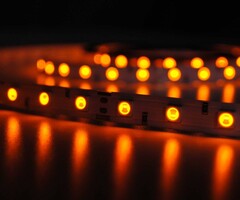 LED Streifen 5050 60 LED/m Gelb pro 50cm