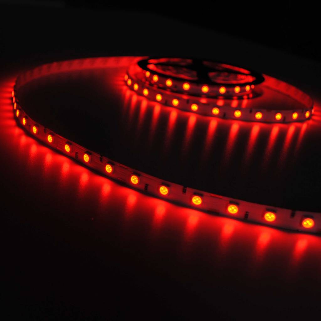 LED Strip 5050 60 LED/m Red - per 50cm