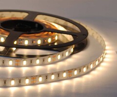 LED en bande 5630 SMD 60 LED/m Blanc Chaud - par 50cm