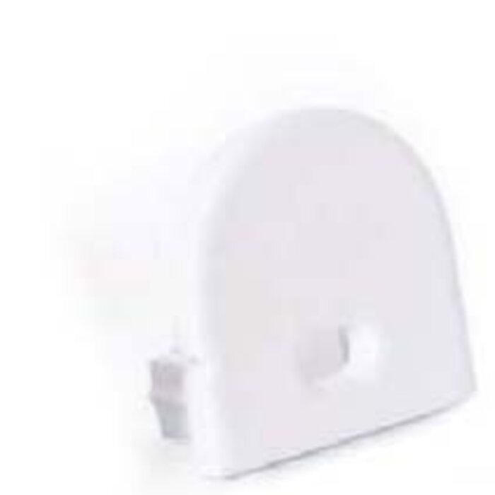 Embout pour profil en aluminium arrondie