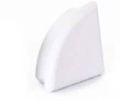 Embout pour profil en aluminium angulaire arrondie