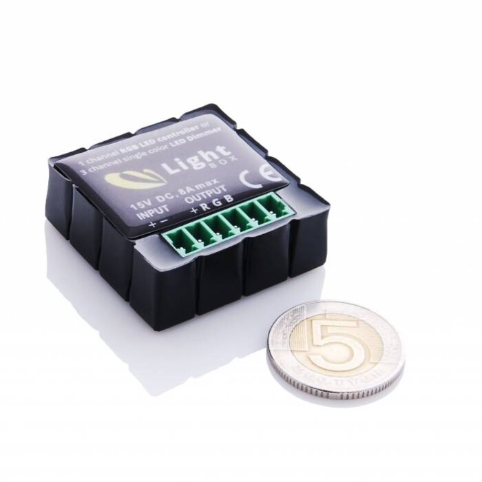 Controllore RGB Bluetooth Wireless - Collegamento Bluetooth Con Iphone e Smartphone Android