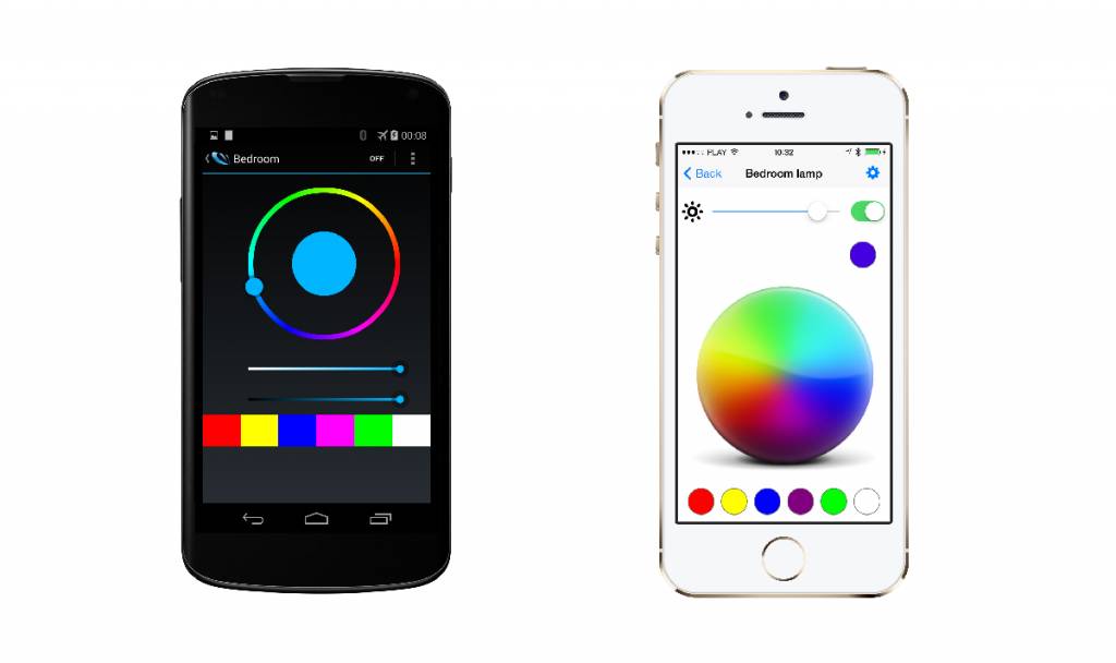 Controlador RGB con Bluetooth - Ajuste el color de Tira LED RGB con su smartphone!