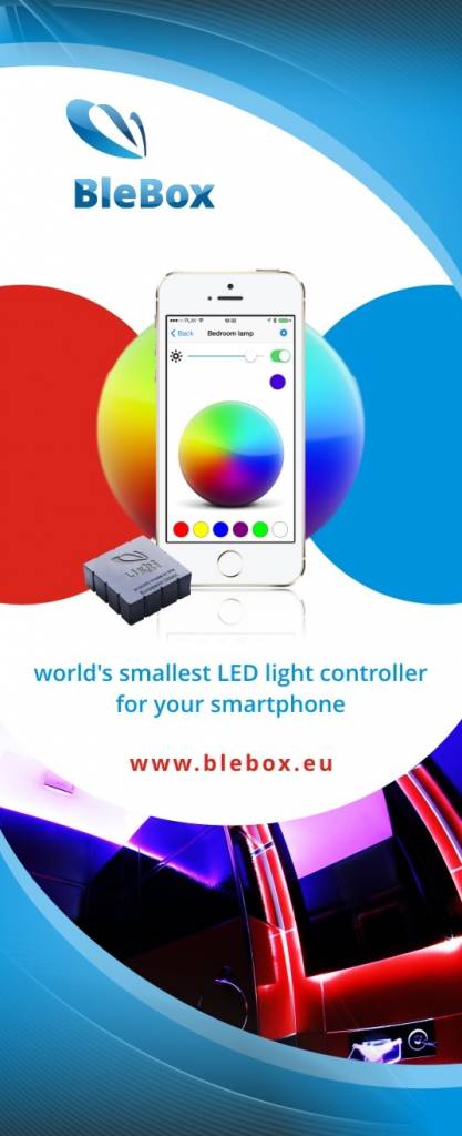 Contrôleur Bluetooth RGB - Controlez Bande de RVB LED avec votre smartphone