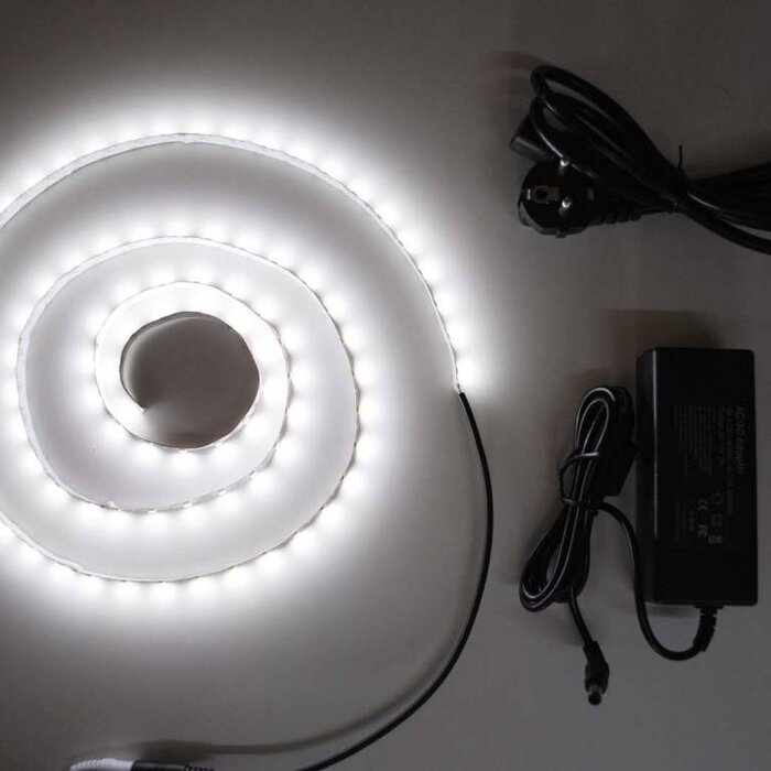 White 5630 60 LED/m Complete
