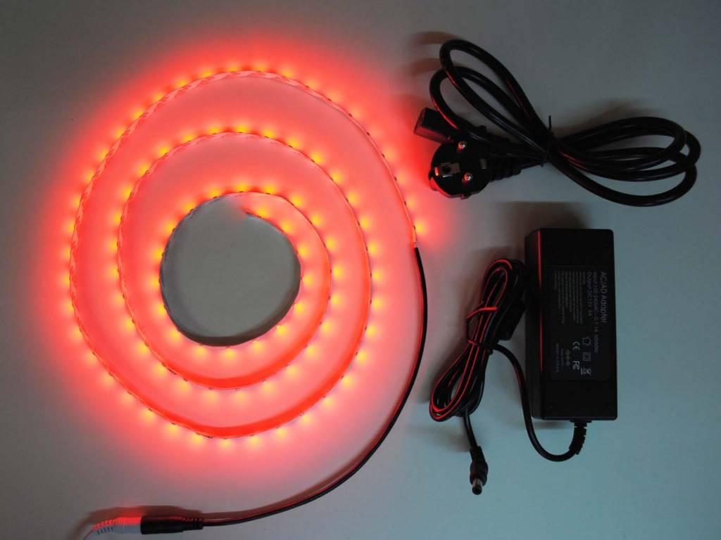 Rosso 60 LED / m completo