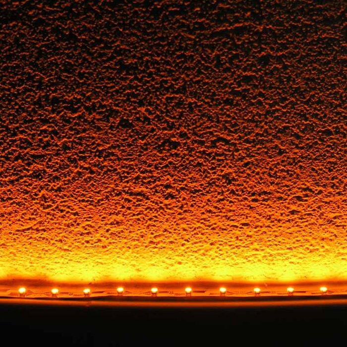 Amarillo / ámbar 60 LED / m completa