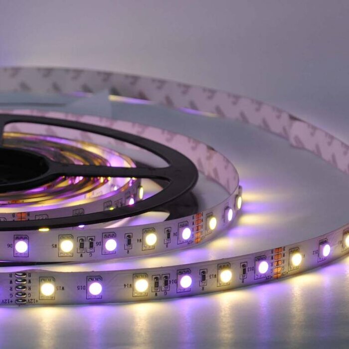 RGB-WW LED Strip 60 LED/m Set Complete