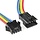 Insieme RGB Connettori 1 maschio e 1 femmina.