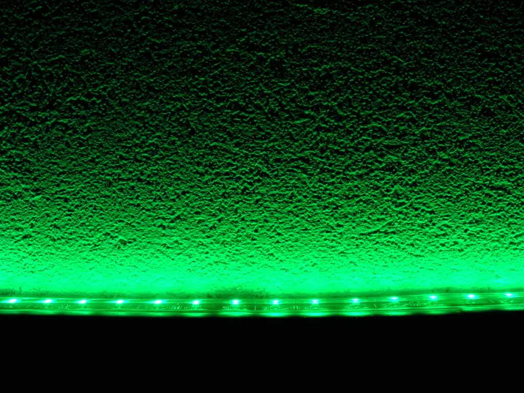 Striscia LED Verde Impermeabile (IP68) - per 50cm