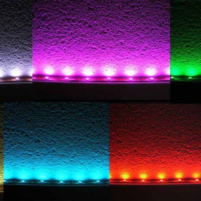 Striscia LED RGB singola 30 LEDs/m - 7.2W/m - 1 metro