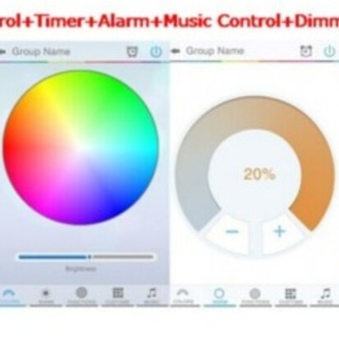 WiFi UFO RGB Controller voor Android en iOS Smartphones