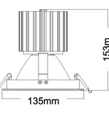 LED Einbauleuchte 23W