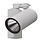 25W LED Tracklight con driver integrado