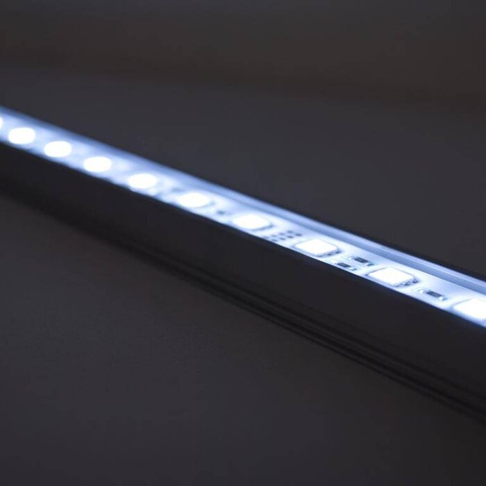 Striscia LED Rigida Impermeabile - Blanco freddo 5050 SMD 7.2W