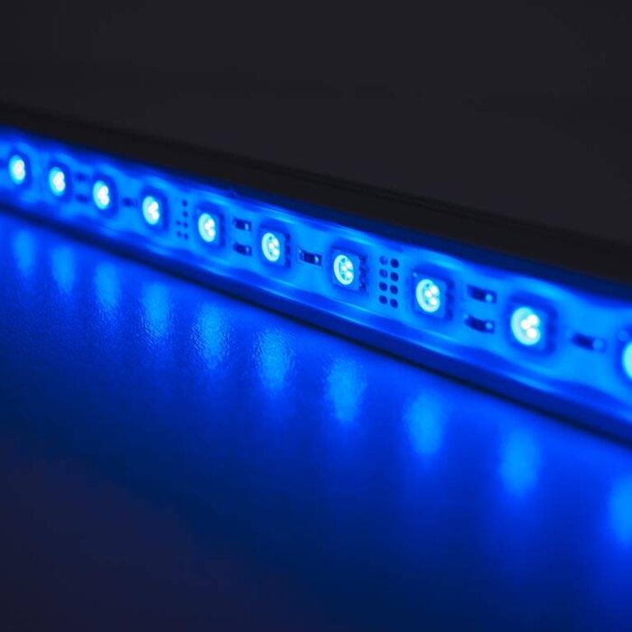 Barre de LED de 50 centimètres - Bleu 5050 SMD 7.2W