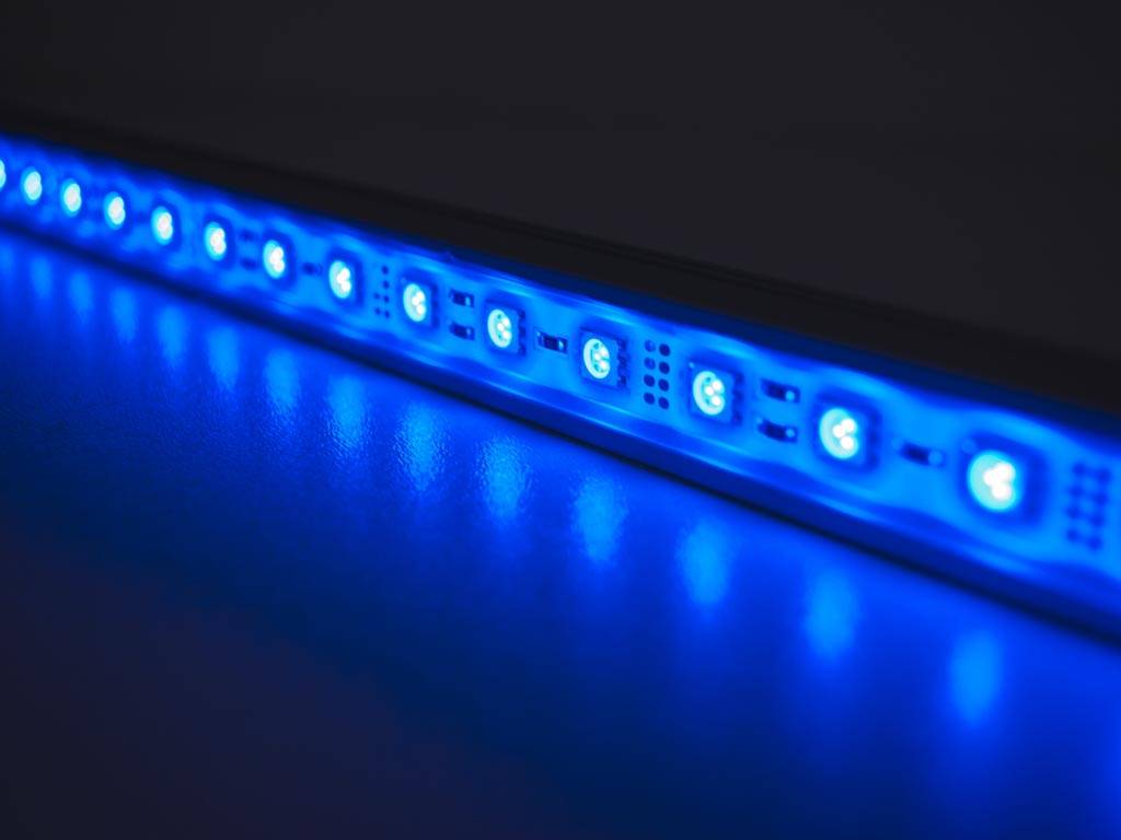 Barra LED impermeable de 50 cm - Azul - 5050 SMD 7.2W