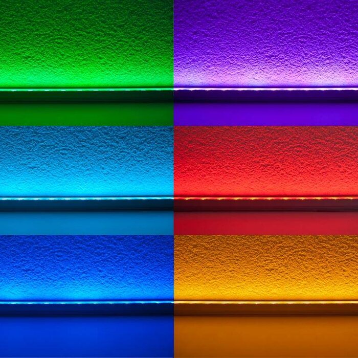 LED Balk 50 cm RGB 5050 SMD 7.2W