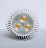 GU5.3 COB LED Spot LM90 9 Vatios 12 Volt Regulable