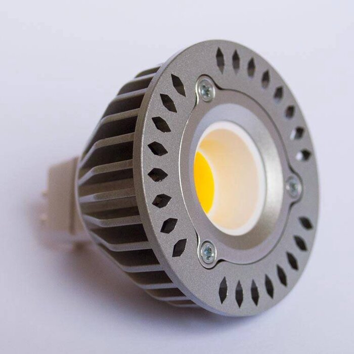 GU5.3 COB LED Spot LM35 3.5 Watts 12 Volt Gradable