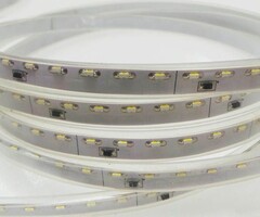 Tira LED Impermeable 120 LED/m Blanco cálido emisión lateral 3014 - por 50cm