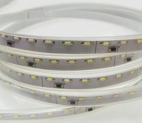 LED Strip Warm White 120 LED/m Waterproof 335 Side View - per 50cm